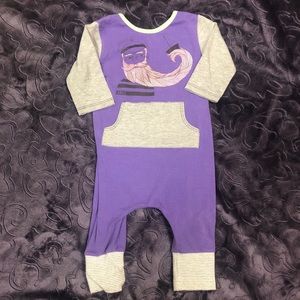 RAGS TO RACHES Captain Romper 12/18